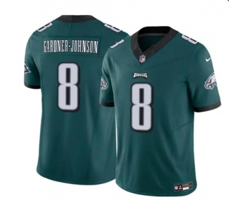 Youth Philadelphia Eagles #8 Chauncey Gardner-Johnson Green 2024 F.U.S.E. Vapor Untouchable Limited Football Stitched Jersey