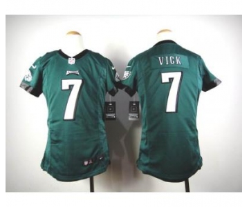 nike youth nfl jerseys philadelphia eagles #7 vick green[nike]