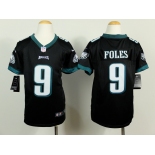 nike youth nfl jerseys philadelphia eagles #9 foles black[nike]