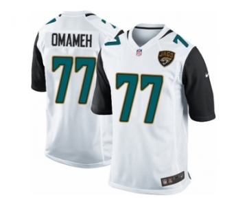 Men Nike Jacksonville Jaguars #77 Patrick Omameh Game White NFL Jersey
