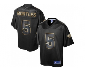 Nike Jacksonville Jaguars #5 Blake Bortles Black Gold Collection Jersey[Game]