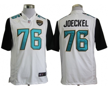nike nfl jerseys jacksonville jaguars #76 joeckel white[new game]
