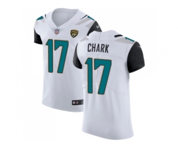 Nike Jacksonville Jaguars #17 DJ Chark White Men Stitched NFL Vapor Untouchable Elite Jersey