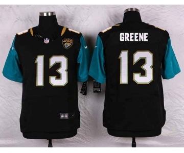 nike nfl jerseys jacksonville jaguars #13 greene black[Elite]