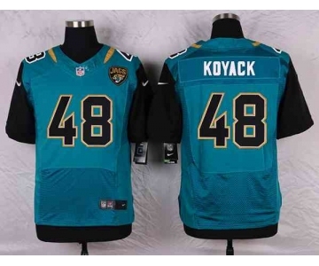 nike nfl jerseys jacksonville jaguars #48 koyack green[Elite]