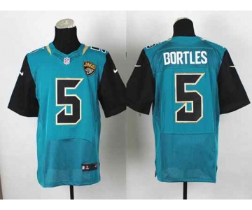 nike nfl jerseys jacksonville jaguars #5 bortles green[Elite]