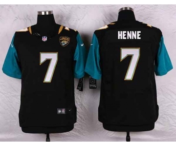 nike nfl jerseys jacksonville jaguars #7 henne black[Elite]