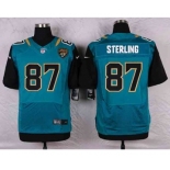 nike nfl jerseys jacksonville jaguars #87 sterling green[Elite]