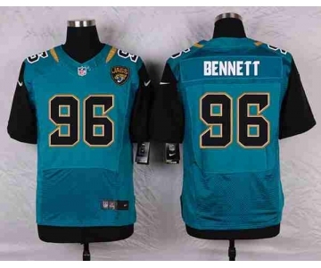 nike nfl jerseys jacksonville jaguars #96 bennett green[Elite]