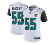 Women Nike Jacksonville Jaguars #55 Lerentee McCray White Vapor Untouchable Limited Player NFL Jersey