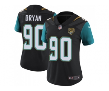 Women Nike Jacksonville Jaguars #90 Taven Bryan Black Alternate Stitched NFL Vapor Untouchable Limited Jersey
