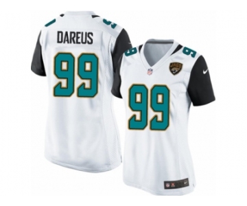 Women Nike Jacksonville Jaguars #99 Marcell Dareus Game White NFL Jersey