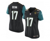 Women's Nike Jacksonville Jaguars #17 Arrelious Benn Game Black Alternate NFL Jersey