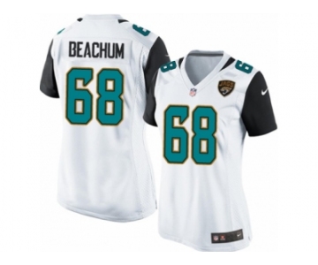 Women's Nike Jacksonville Jaguars #68 Kelvin Beachum White NFL Jersey