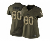 nike women nfl jerseys jacksonville jaguars #80 thomas army green[nike Limited Salute To Service]