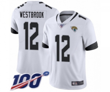 Youth Jacksonville Jaguars #12 Dede Westbrook White Vapor Untouchable Limited Player 100th Season Football Jersey