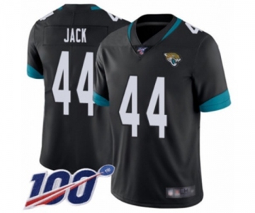 Youth Jacksonville Jaguars #44 Myles Jack Black Team Color Vapor Untouchable Limited Player 100th Season Football Jersey