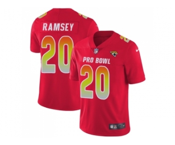 Youth Nike Jacksonville Jaguars #20 Jalen Ramsey Red Stitched NFL Limited AFC 2018 Pro Bowl Jersey