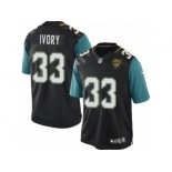 Youth Nike Jacksonville Jaguars #33 Chris Ivory Black NFL Jersey