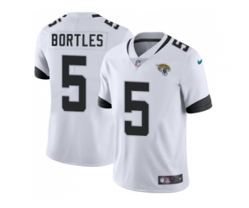 Youth Nike Jacksonville Jaguars #5 Blake Bortles White Stitched NFL Vapor Untouchable Limited Jersey