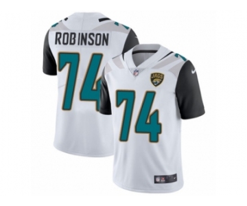 Youth Nike Jacksonville Jaguars #74 Cam Robinson White Vapor Untouchable Limited Player NFL Jersey