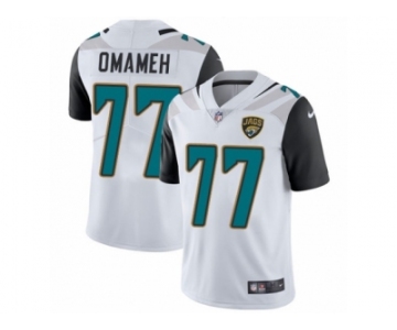 Youth Nike Jacksonville Jaguars #77 Patrick Omameh White Vapor Untouchable Limited Player NFL Jersey