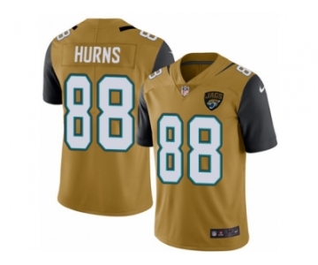 Youth Nike Jacksonville Jaguars #88 Allen Hurns Limited Gold Rush NFL Jersey