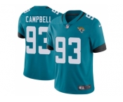 Youth Nike Jacksonville Jaguars #93 Calais Campbell Teal Green Team Color Stitched NFL Vapor Untouchable Limited Jersey
