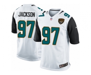 Youth Nike Jacksonville Jaguars #97 Malik Jackson Game White NFL Jersey