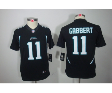 nike youth nfl jerseys jacksonville jaguars #11 gabbert black[nike limited]
