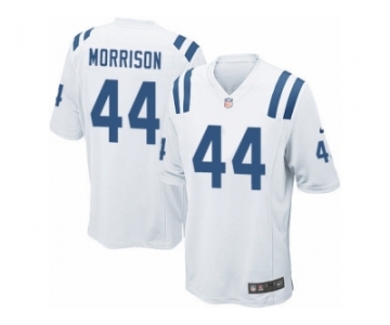Men Nike Indianapolis Colts #44 Antonio Morrison Game White NFL Jersey