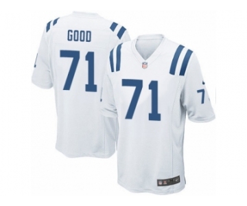 Men's Nike Indianapolis Colts #71 Denzelle Good Game White NFL Jersey