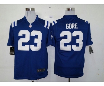 nike jerseys indianapolis colts #23 frank gore blue[game]