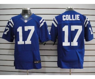 nike nfl jerseys indianapolis colts #17 ollie blue[elite]