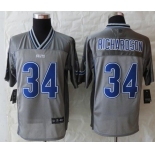 nike nfl jerseys indianapolis colts #34 richardson grey[Elite vapor]