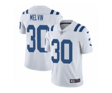 Men Nike Indianapolis Colts #30 Rashaan Melvin White Vapor Untouchable Limited Player NFL Jersey