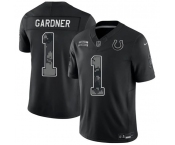 Men's Indianapolis Colts #1 Sauce Gardner Black 2026 F.U.S.E. Salute to Service Limited Football Stitched Jersey Men's Indianapolis Colts #1 Sauce Gardner Black 2026 F.U.S.E. Salute to Service Limited Football Stitched Jersey