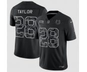 Men's Indianapolis Colts #28 Jonathan Taylor Black 2026 F.U.S.E. Salute to Service Limited Football Stitched Jersey Men's Indianapolis Colts #28 Jonathan Taylor Black 2026 F.U.S.E. Salute to Service Limited Football Stitched Jersey