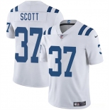 Men's Indianapolis Colts #37 Daniel Scott White 2025 Vapor Limited Football Stitched Jersey