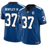 Men's Indianapolis Colts #37 Ulysses Bentley IV Blue 2025 F.U.S.E. Throwback Vapor Limited Football Stitched Jersey