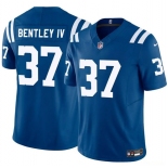 Men's Indianapolis Colts #37 Ulysses Bentley IV Blue 2025 F.U.S.E. Vapor Limited Football Stitched Jersey