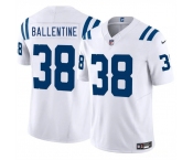 Men's Indianapolis Colts #38 Corey Ballentine White 2025 F.U.S.E. Vapor Limited Football Stitched Jersey
