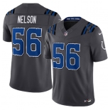 Men's Indianapolis Colts #56 Quenton Nelson Dark Gray 2026 F.U.S.E. Rivalries Collection Limited Football Stitched Jersey Men's Indianapolis Colts #56 Quenton Nelson Dark Gray 2026 F.U.S.E. Rivalries Collection Limited Football Stitched Jersey