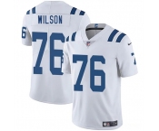 Men's Indianapolis Colts #76 Jack Wilson White 2025 Vapor Limited Football Stitched Jersey