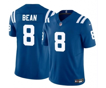 Men's Indianapolis Colts #8 Jason Bean Blue 2024 F.U.S.E. Vapor Limited Stitched Football Jersey