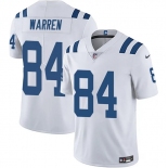 Men's Indianapolis Colts #84 Tyler Warren White Vapor Limited Football Stitched Jersey Men's Indianapolis Colts #84 Tyler Warren White Vapor Limited Football Stitched Jersey