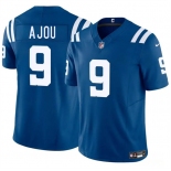 Men's Indianapolis Colts #9 Ajou Ajou Blue 2025 F.U.S.E. Vapor Limited Football Stitched Jersey