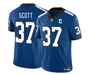 Men's Indianapolis Colts #9 Ajou Ajou Blue 2025 Vapor Limited Football Stitched Jersey