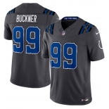 Men's Indianapolis Colts #99 DeForest Buckner Dark Gray 2026 F.U.S.E. Rivalries Collection Limited Football Stitched Jersey Men's Indianapolis Colts #99 DeForest Buckner Dark Gray 2026 F.U.S.E. Rivalries Collection Limited Football Stitched Jersey