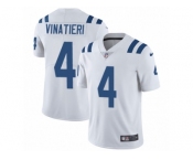 Men's Nike Indianapolis Colts #4 Adam Vinatieri Vapor Untouchable Limited White NFL Jersey